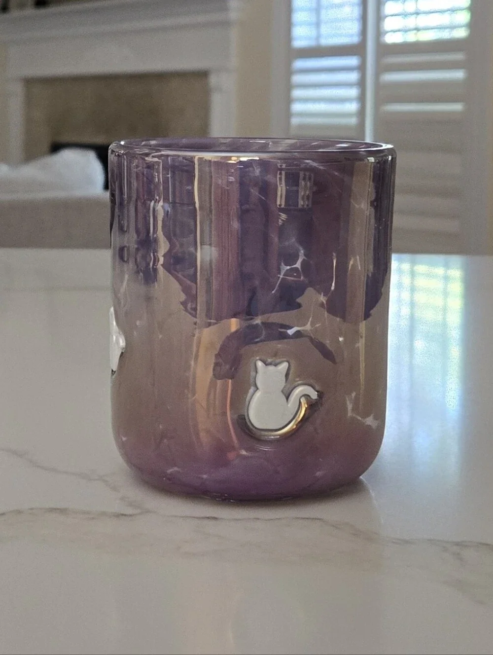 NWT Anthropologie Icon Glass - CAT